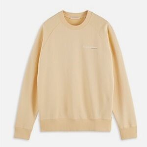 Scotch & Soda Amsterdam Relaxed Raglan Sweatshirt Yellow XXL
